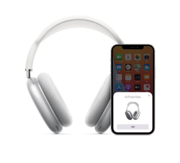 1:1 New Airpods max usb c Top quality metal,Available in black, starlight, and purple - Image 4