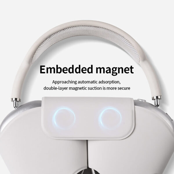 1:1 New Airpods max usb c Top quality metal,Available in black, starlight, and purple - Image 7